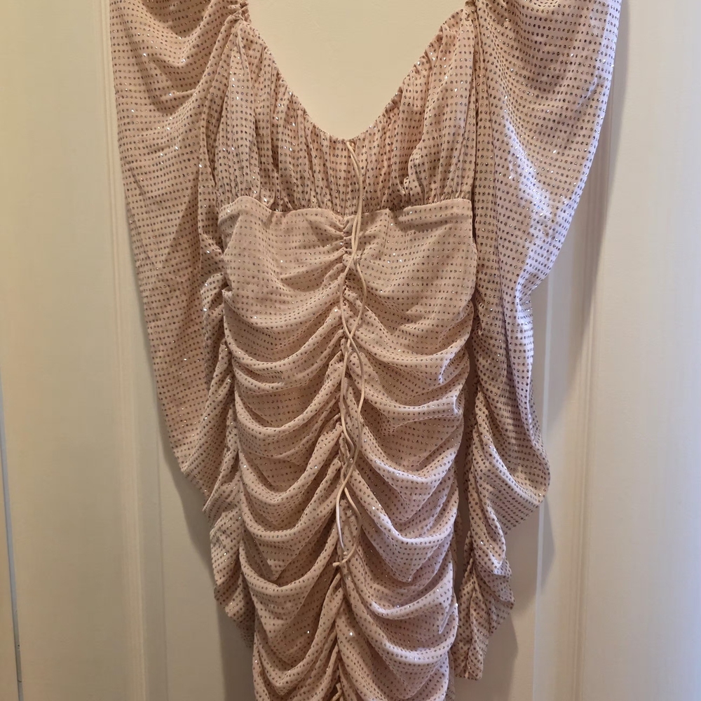 For Love And Lemons Blush Long Sleeve Dress - Picture 4 of 6
